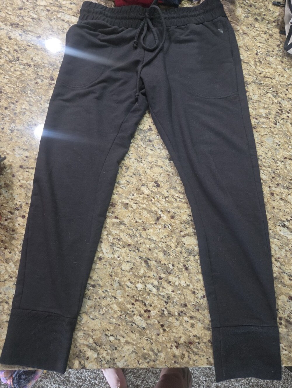 FP Movement by Free People Black Drawstring Sweatpant Joggers